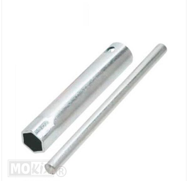 Bougiesleutel Bromfiets 2T 21mm X 120 (Ø14mm SW21) - TTOOLZ