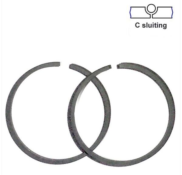 Zuigerveerset 40.00x2x1.6 C Puch MV/MS50