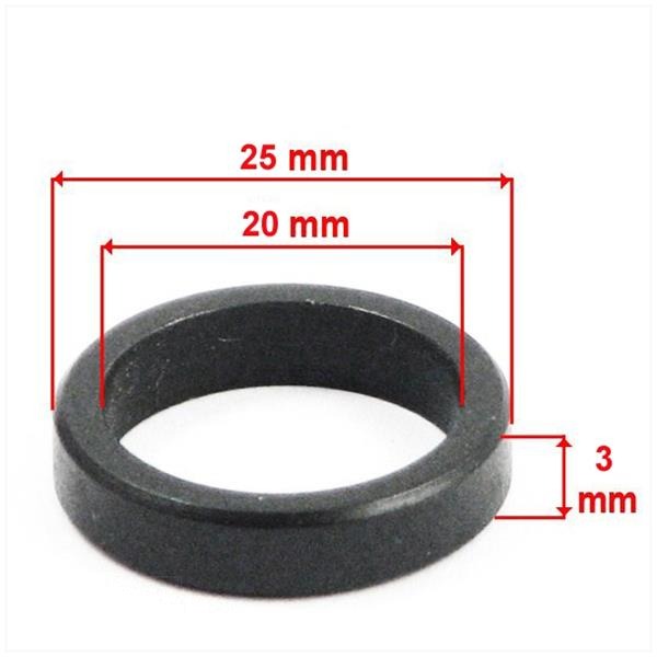 Begrenzingring 20x25x3 Piaggio/China 4T Supertec