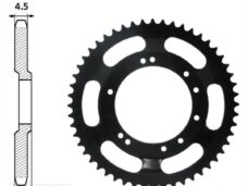 Achtertandwiel Peugeot 98mm D14 10gats 48tands