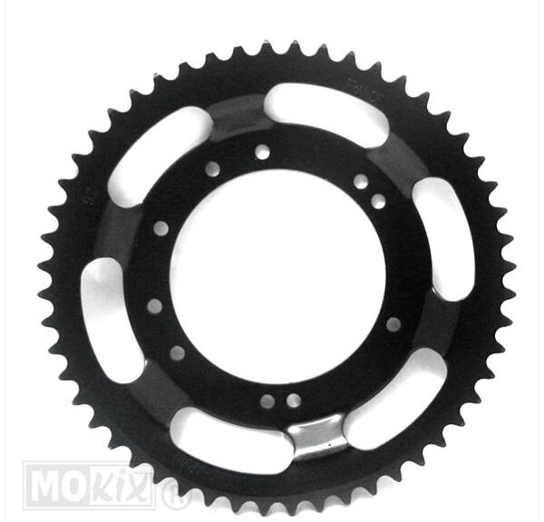 Achtertandwiel Peugeot 98mm D14 10gats 52t Zwart