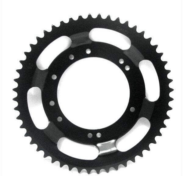 Achtertandwiel Peugeot 98mm D14 10gats 52t Zwart