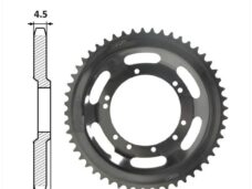 Achtertandwiel Peugeot 98mm D14 10gats 56tands