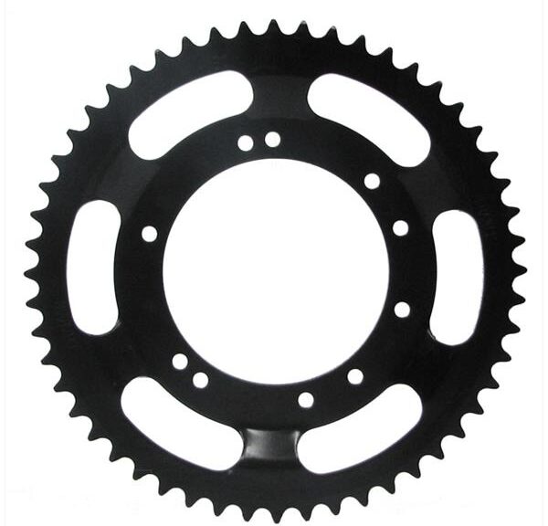 Achtertandwiel Peugeot 98mm D14 10gats 56t Zwart