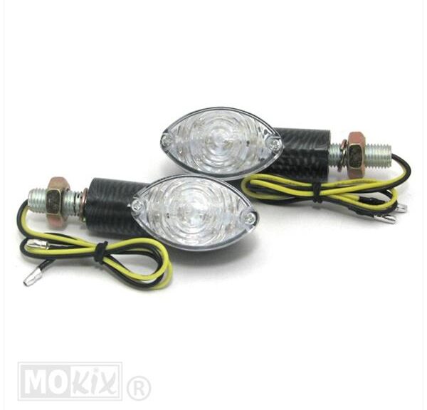 RAW-BOL UNI LED Ovaal Carbon CE SET