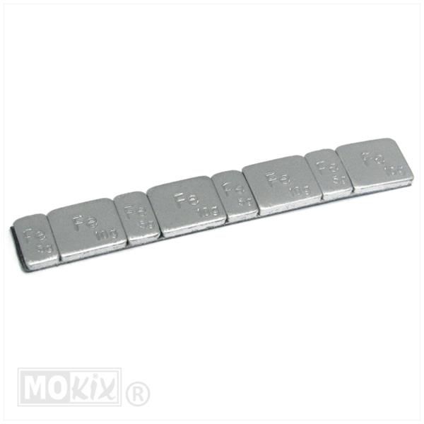 Wiel Balans Lood Plakstrip (4x5gr / 4x10gr)