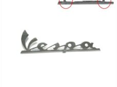 Vespa Embleem DIK Badge Clip 12cm Chroom - RMS