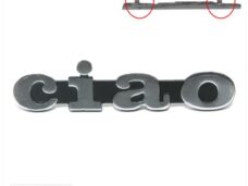 Vespa Ciao Embleem DIK Badge Clip 9.5cm Chroom