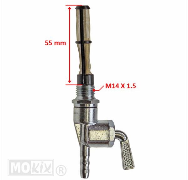 Benzinekraan Jawa 350 Classic (M14x1.5) ST - Supertec