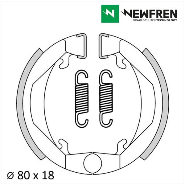 Remschoen-SET Puch Maxi (80mm Leleu) NEW Fren - Newfren