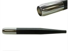 Uitlaat Universeel 70mm/ 32mm 6.3 Zwart Chroom - Jamarcol