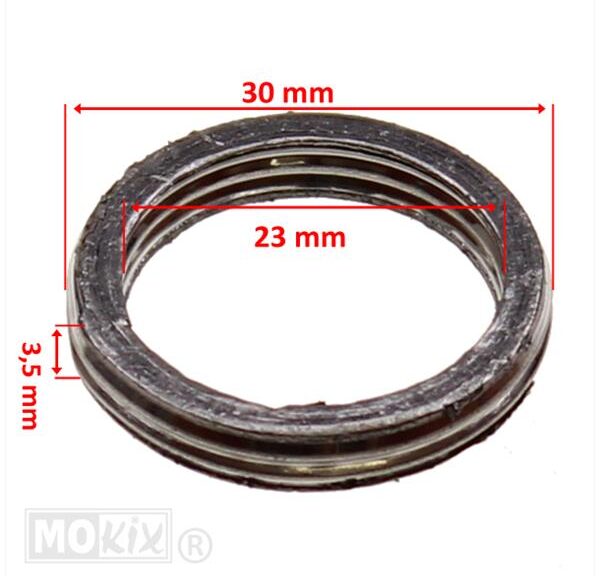 Pakking Uitlaat Honda Camino 30x23x3.5 (1)