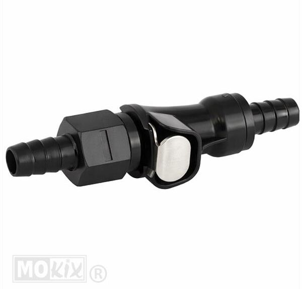 Snelsluiting Voor Benzine Slang 6mm - Supertec