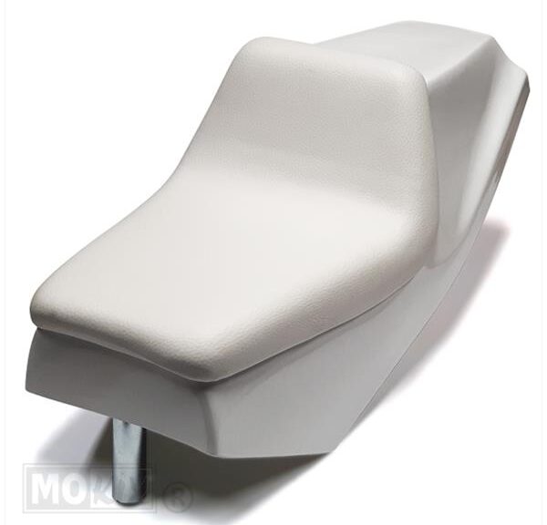 Buddy Seat Universeel Polyester Race WIT