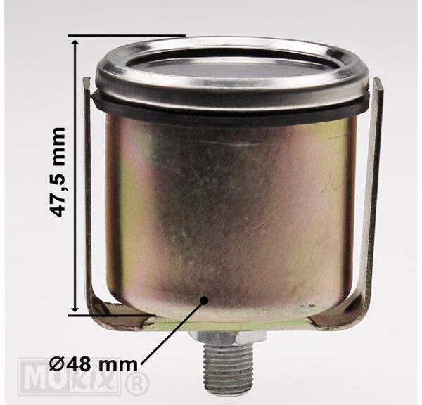 KM Teller-Klok UNI 48mm (VDO Oa Puch Maxi/Ciao)