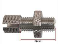 Kabelstelbout M10 MET Gleuf 25mm - Supertec