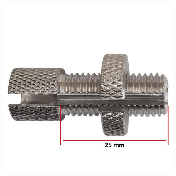 Kabelstelbout M10 MET Gleuf 25mm - Supertec