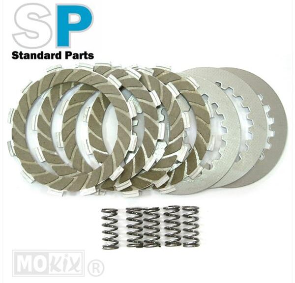 Koppelingsplaatkit Derbi Senda-R e2/e3 7dl SP