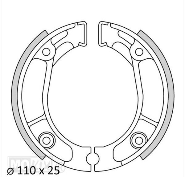 Remschoen-SET Honda MT/MB