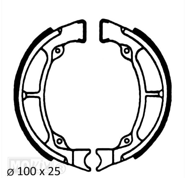 Remschoen-SET Hyoshung Rush/Suzuki TSX Achter - IGM