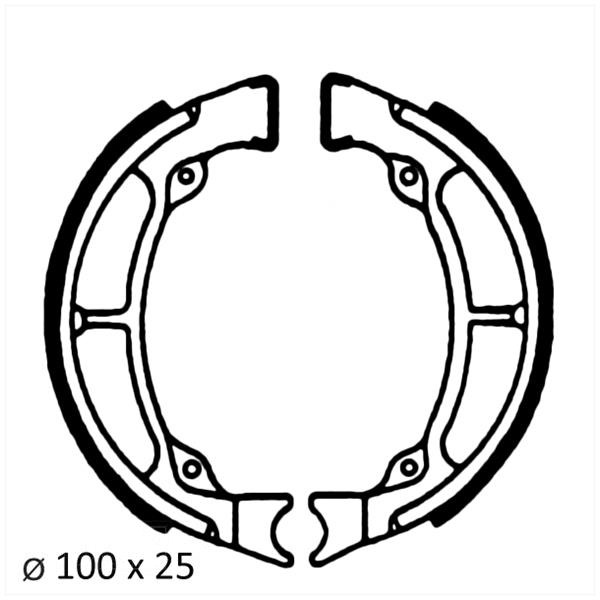 Remschoen-SET Hyoshung Rush/Suzuki TSX Achter - IGM