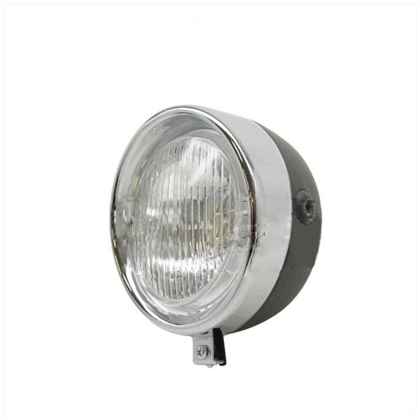 Koplamp Puch Classic Rond Model 130mm Zwart