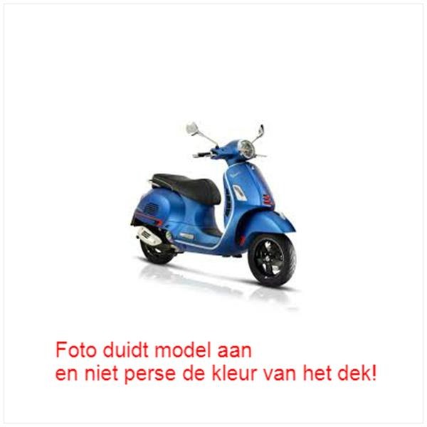 Buddy DEK Piaggio GTS >14 Carbon/Zwart Xtreme