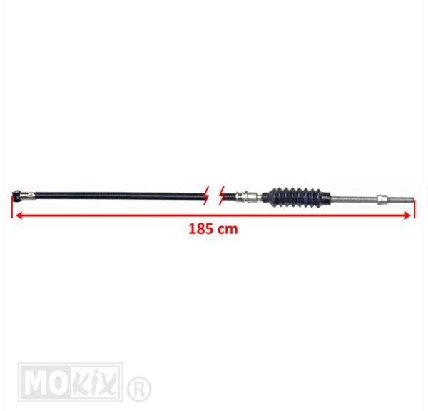 Kabel Achterrem Piaggio ZIP 2000 50-100-125 2T/4T - Supertec