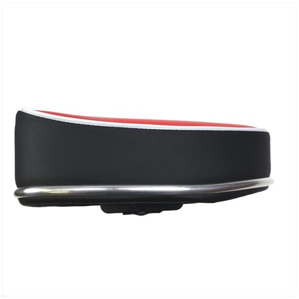 Zadel UNI/Puch Condor Triangel Zwart/Rood - Afbeelding 2