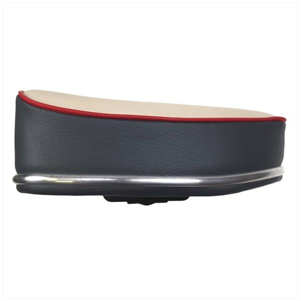 Zadel UNI/Puch Condor Triangel Zwart/Creme - Afbeelding 2
