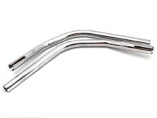 Stuur Peugeot 103/MVL/VOGUE Chroom OM (2 Delig)
