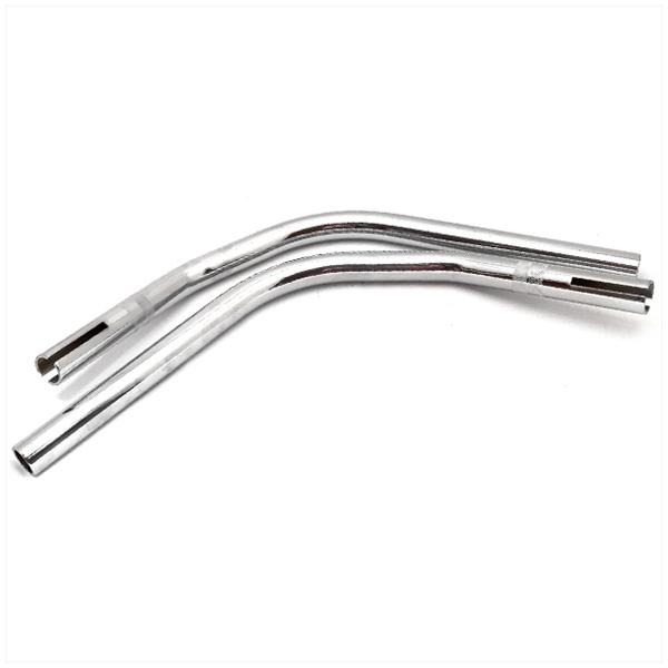 Stuur Peugeot 103/MVL/VOGUE Chroom OM (2 Delig)