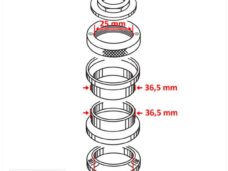 Balhoofdset Simson KR51 ST - Supertec