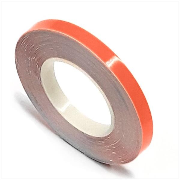 Wiel Reflectie Tape 7mm X 9m Neon Oranje