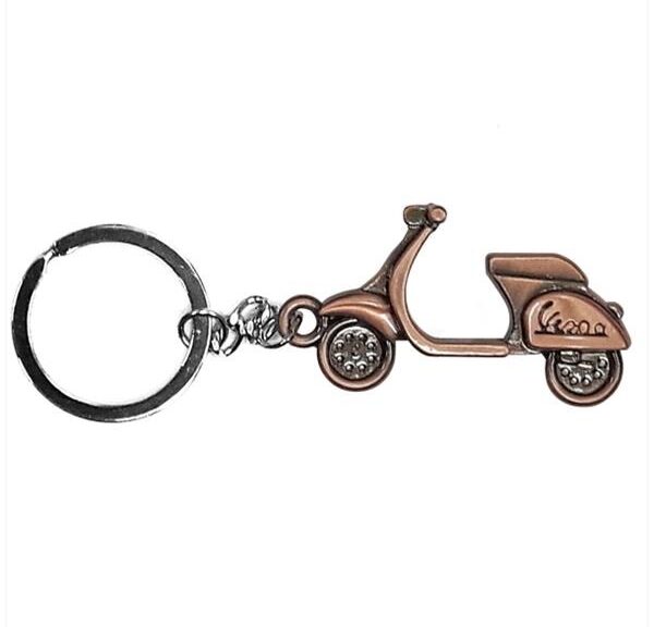 Sleutelhanger Vespa Scooter Metaal Verkoperd