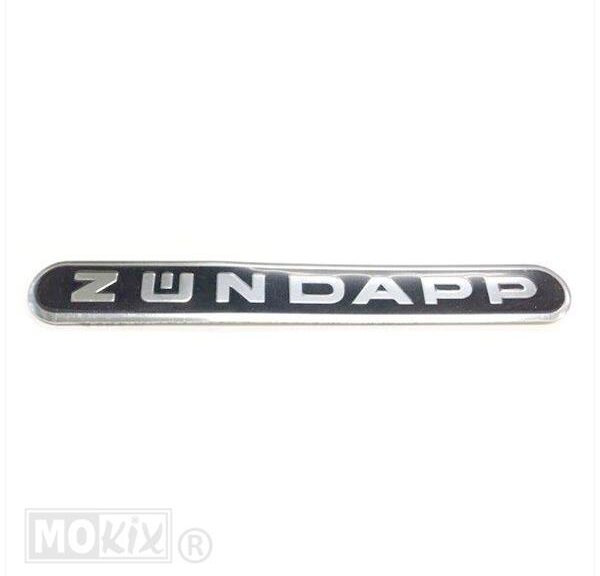 Zundapp Tanktransfer Langwerpig Embleem Zwart