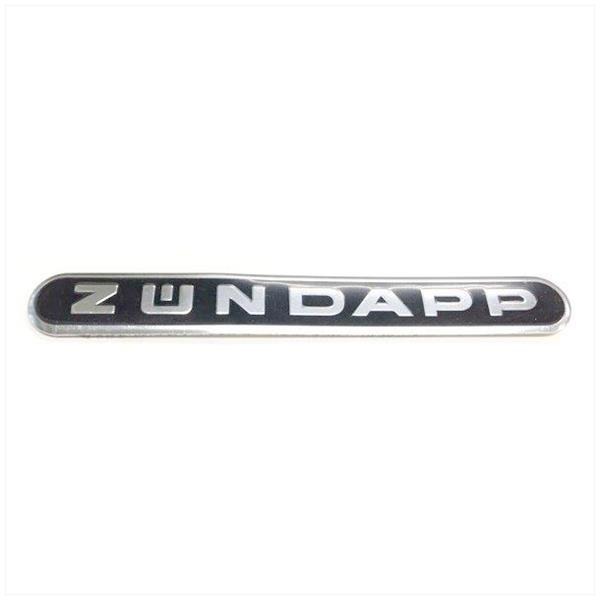 Zundapp Tanktransfer Langwerpig Embleem Zwart