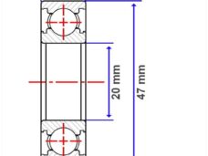 Lager SKF 20-47-14 6204 NR (1)