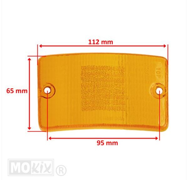 RAW-BOL Glas Vespa PK50XL '85  R.V./L.V. SET - Bosatta