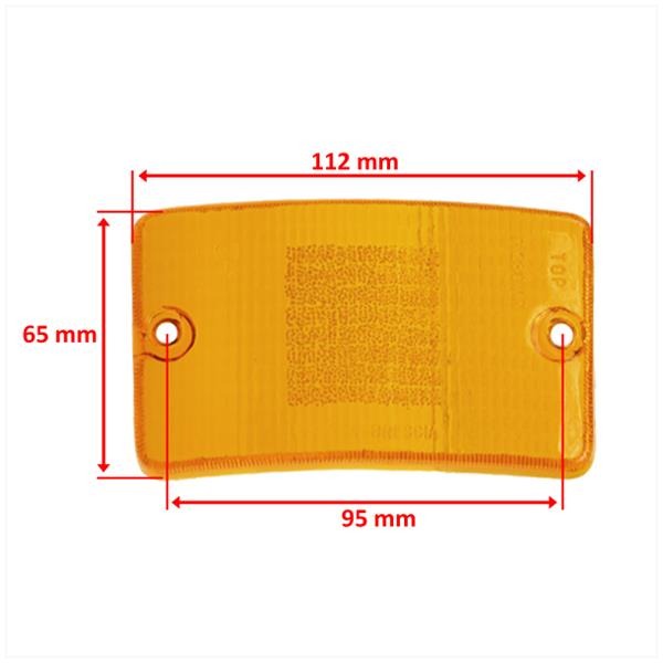 RAW-BOL Glas Vespa PK50XL '85 R.V./L.V. SET - Bosatta