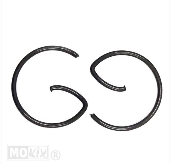 Jeu de 2 circlips pour axe de piston 16 mm en G, fabriqués en Chine