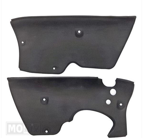 Zijkappen SET Kreidler RS 5V Super Zwart