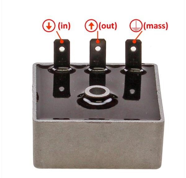 Regulator UNI 12V 12AMP (3 Polig) Elec