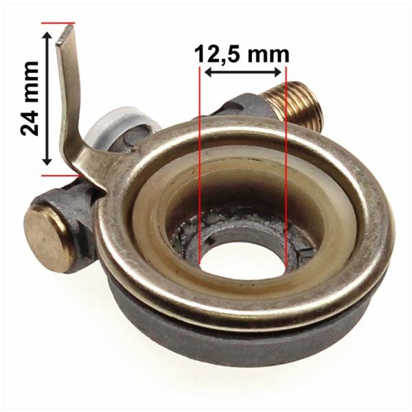KM Aandrijving Tomos A35 (12mm AS/24mm LIP) NT - Afbeelding 2