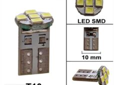 Lamp T10  12V LED SMD WIT Bollard (2)