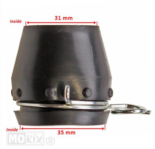 Voorvork Stofrubber MBK 51 35/31mm Zwart (1)