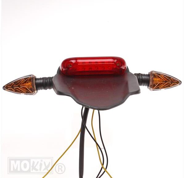 Achterlicht Derbi Senda-R Onderbouw +  RAW Elec