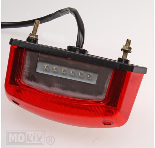 Achterlicht Derbi Senda-R <99/BETA ARK LED CE Rood
