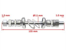 Vooras Puch Maxi Compleet 11mm +Asconen