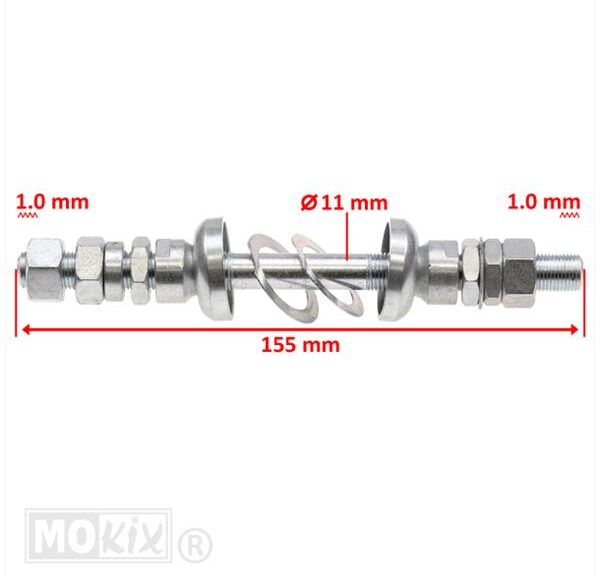 Vooras Puch Maxi Compleet 11mm +Asconen